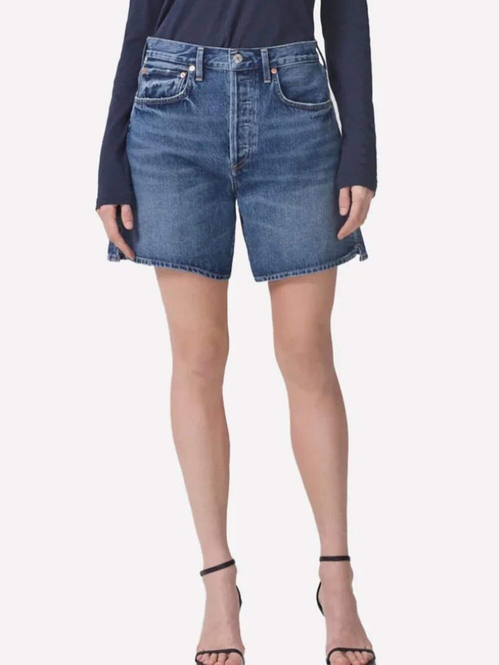 Citizens Of Humanity Marlow Long Short in Amaretto Size 27